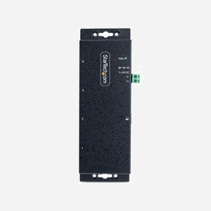 StarTech.com Hub Industriel USB 3.0 5Gbps 4 Ports, Montage Mural/DIN, Bornier 5-24V DC, Protection ESD/Surge, Chipset VIA/VLI VL817-Q7 - Miniature 5
