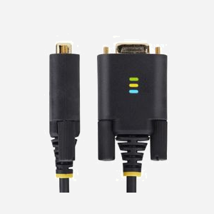 StarTech.com Adaptateur USB vers RS232 DB9, 3m, Chip FTDI FT232R, Rétention COM, 921.6Kbps, Windows/macOS/Linux, Protection ESD - Miniature 2
