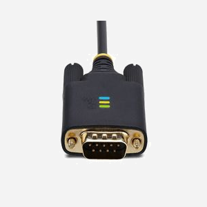 StarTech.com Adaptateur USB vers RS232 DB9, 3m, Chip FTDI FT232R, Rétention COM, 921.6Kbps, Windows/macOS/Linux, Protection ESD - Miniature 4