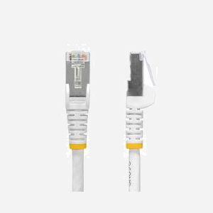 StarTech.com Câble Ethernet CAT8 50cm Blanc, RJ45 Snagless, 25G/40G, 2000MHz, 100W PoE++, S/FTP, Cuivre 26AWG, LSZH, Test Fluke Channel - Miniature 2