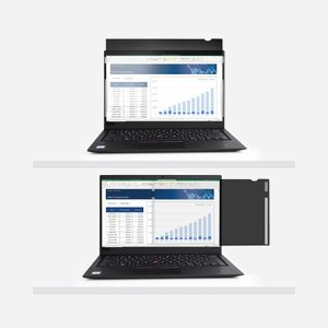 StarTech.com Filtre de confidentialité 13.3" 16:9 LCD, antireflet/brillant, angles de vision 60°, réduction lumière bleue 51%, 294x166x0.5mm - Miniature 4