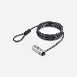 StarTech.com Antivol Nano Slot Câble Acier 1.5m Serrure 4 Chiffres - Compatible PC Portable, Ultrabook, Stations d'accueil - Résistance 61kg