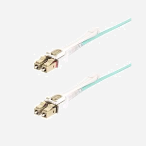 StarTech.com Câble Fibre Optique OM4 LC/UPC-LC/UPC 3m, Multimode 50/125µm, LOMMF, LSZH, Insensible à la Courbure, 100Gbit/s, Languettes Push-Pull