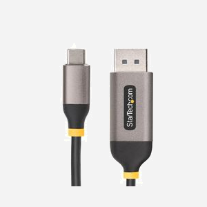 StarTech.com Câble USB-C vers DisplayPort 3m 8K 60Hz / 4K 144Hz DP 1.4, USB Type-C mâle vers DP mâle, HDR, compatible USB4/Thunderbolt 3/4 - Miniature 2