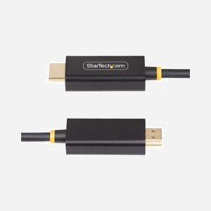 StarTech.com Câble Adaptateur DisplayPort 1.4 vers HDMI 2.0b 2m, 4K 60Hz HDR, HDCP 1.4/2.3, 18 Gbps, Contacts Or, Noir - Miniature 5
