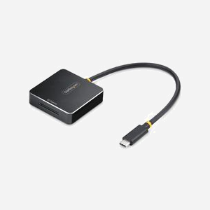 StarTech.com Lecteur SD Express USB-C 10Gbps - USB 3.2 Gen 2, Aluminium/Plastique, SD/SDHC/SDXC/MMC, Chipset JMS581SD, Compatible Windows/macOS/Linux