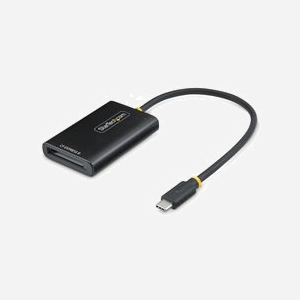 StarTech.com Lecteur CFexpress Type B USB-C 10Gbps - Adaptateur USB 3.2 Gen 2 Type-C pour cartes CFexpress 2.0 - Compatible Windows, macOS, Linux - Miniature 1