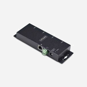 StarTech.com Serveur de Périphériques Série IP 4 Ports RS232 vers Ethernet RJ45, DB9, 921.6Kbps, Boîtier Métal, Montage Mural/Rail DIN, TAA - Miniature 2
