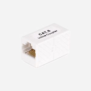 StarTech.com Coupleur RJ45 Cat6 F/F, Connecteur en Ligne, 10Gbps, Boîtier PC Blanc, Compatible Cat5/5e, IEEE 802.3/ae/bz, 0-70°C