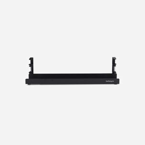 StarTech.com CALB-DESK-CABLE-TRAY Goulotte Passe Câble Bureau Acier Noir Ajustable 80-120cm, Pinces Fixation 5-50mm, Support Multiprise 105mm Largeur - Miniature 3