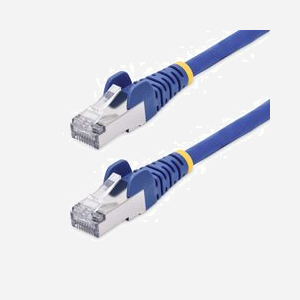 Câble StarTech.com Ethernet CAT8 50cm Bleu, S/FTP, RJ45 Snagless, 25/40G, 2000MHz, 100W PoE++, Cuivre 26AWG, LSZH, Testé Fluke Channel