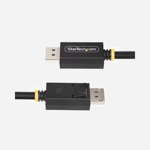 StarTech.com Câble DisplayPort 2.1 2m DP40 Certifié VESA, UHBR10, 8K 60Hz, 4K 144Hz, DSC 1.2a, HDCP 2.2, HDR10, 40Gbps, M/M - Miniature 3
