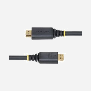 StarTech.com Câble HDMI 2.0 4.5m M/M, 4K 60Hz, 1440p 144Hz, HDR10, HDCP 2.2, ARC, 18Gbps, Gaine TPE, Connecteurs à Prise, AWG 28 - Miniature 4