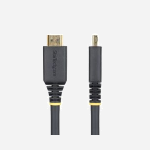 StarTech.com Câble HDMI 2.0 4.5m M/M, 4K 60Hz, 1440p 144Hz, HDR10, HDCP 2.2, ARC, 18Gbps, Gaine TPE, Connecteurs à Prise, AWG 28 - Miniature 3