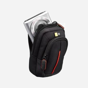 Case Logic DCB-302BK Boîtier Compact Noir Polyester Universel 124x79x71mm, Intérieur 120x70x30mm, Port Sac/Ceinture/Tour de cou, 90g - Miniature 5