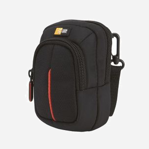 Case Logic DCB-302BK Boîtier Compact Noir Polyester Universel 124x79x71mm, Intérieur 120x70x30mm, Port Sac/Ceinture/Tour de cou, 90g - Miniature 3