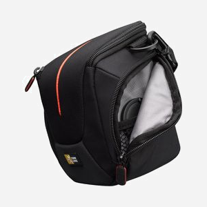 Case Logic 3201022 Étui Support Noir Polyester 190x121x178mm pour Compact System, Hybrid et High Zoom Cameras, poche latérale, dragonne et brassard - Miniature 5