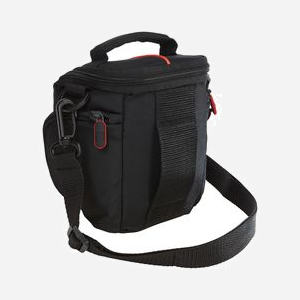 Case Logic 3201022 Étui Support Noir Polyester 190x121x178mm pour Compact System, Hybrid et High Zoom Cameras, poche latérale, dragonne et brassard - Miniature 4