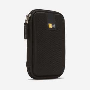Case Logic EHDC-101 Noir Polyester - Étui de protection 89x30x135mm, 80g, Code SH 84733080 pour disque dur externe ou accessoires électroniques