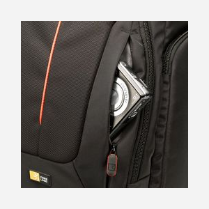 Case Logic DCB-309 Étui Sac à Dos Noir Nylon pour Reflex et Notebook 14" (35.6cm), Dim. int. 378x125x272mm, 1.54kg, Port Sangle d'épaule - Miniature 5