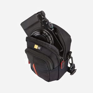 Sacoche Appareil Photo Case Logic DCB313K Noir Polyester 100x60x145mm, Intérieur 100x45x140mm, Poids 80g, Compatibilité Toutes Marques - Miniature 2