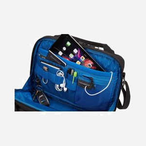Thule Crossover 2 C2LB-113 Sac Messenger Noir, Nylon motifé pour écran 13.3" (33.8cm), Dimensions 370x90x270mm, Poids 820g, Référence 3203843 - Miniature 4