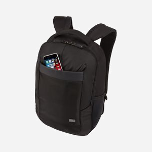 Case Logic Notion NOTIBP-114 Noir, Sac à Dos Standard Nylon 14", Volume 17L, 300x200x430mm, Compartiment Notebook 348x19x243mm, Noir - Miniature 4