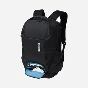 Thule Accent TACBP2316 Sac à Dos 16" Noir Polyester Recyclé 26L (330x250x480mm, 1.2kg) Compartiments Tablette et Téléphone, Poches Multiples - Miniature 4