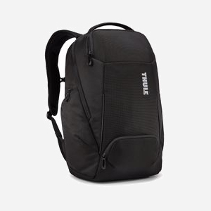 Thule Accent TACBP2316 Sac à Dos 16" Noir Polyester Recyclé 26L (330x250x480mm, 1.2kg) Compartiments Tablette et Téléphone, Poches Multiples - Miniature 1