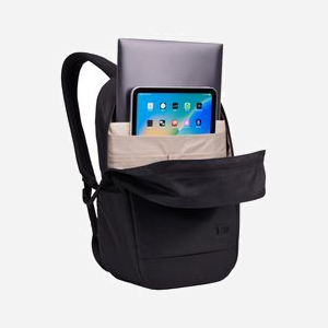 Case Logic Invigo Eco INVIBP114 Sac à Dos 14" Polyester Recyclé Noir - Compartiment Tablette, Poches Multiples, Résistant à l'Eau - 275x165x410mm, 500g - Miniature 5