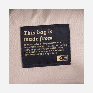 Case Logic Invigo Eco INVIBP114 Sac à Dos 14" Polyester Recyclé Noir - Compartiment Tablette, Poches Multiples, Résistant à l'Eau - 275x165x410mm, 500g - Miniature 4