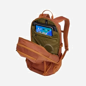 Sac à dos Thule EnRoute TEBP4216 Orange Natural Nylon 23L, compartiment Notebook 15.6", poches multiples, 300x215x465mm, 910g, densité 400D - Miniature 4