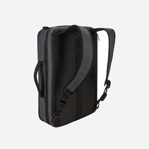 Case Logic Era ERACV116 Obsidian Malette 15.6" Gris - Polyester, 430g, 430x300x75mm, Compartiment PC 385x265x31mm, 2 Poches Avant - Miniature 3