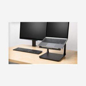 Kensington Rehausseur Laptop SmartFit® K52783WW - Pour écrans jusqu'à 15.6" - Réglable 4 hauteurs - Charge max. 3.5 kg - Gestion des câbles intégrée - Miniature 4