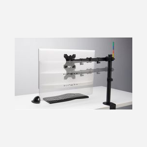 Kensington Bras Support Ecran SmartFit® Ergo K55408WW, 34" max, 8kg, VESA 75/100mm, +/-45° Inclinaison, Pivot 90°, Rotation 180°, Aluminium/Acier - Miniature 5