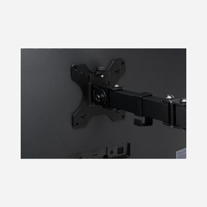 Kensington Bras Support Ecran SmartFit® Ergo K55408WW, 34" max, 8kg, VESA 75/100mm, +/-45° Inclinaison, Pivot 90°, Rotation 180°, Aluminium/Acier - Miniature 4