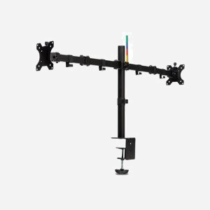 Kensington K55409WW Bras Double Écran SmartFit Ergo pour écrans jusqu'à 32", VESA 75/100, charge max 8kg, pivot 90°, rotation 180°, inclinaison +/-45° - Miniature 3