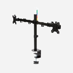 Kensington K55409WW Bras Double Écran SmartFit Ergo pour écrans jusqu'à 32", VESA 75/100, charge max 8kg, pivot 90°, rotation 180°, inclinaison +/-45° - Miniature 2