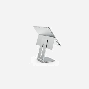 Kensington K58277WW Support Tablette Aluminium/TPU/Zinc pour Microsoft Surface Pro/Go, écran jusqu'à 13", Platine, 126.4x139.3x193mm, 612g, REACH/RoHS - Miniature 1