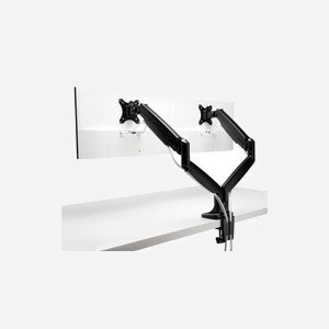 Kensington Bras Double Écran SmartFit One-Touch K59601WW pour écrans 13-34", VESA 75/100mm, Pince 1-8.5cm, Inclinaison +/-90°, Rotation 180°, Charge max 9kg - Miniature 3