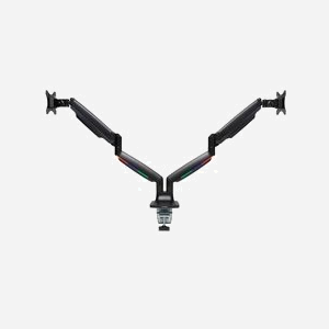 Kensington Bras Double Écran SmartFit One-Touch K59601WW pour écrans 13-34", VESA 75/100mm, Pince 1-8.5cm, Inclinaison +/-90°, Rotation 180°, Charge max 9kg