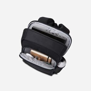 Kensington K60391WW Sac à Dos 14" Noir Monochromatique, Polyester/Polyuréthane, 280x90x410mm, Compartiment 236x20x338mm, Poches Int/Ext, 440g - Miniature 4