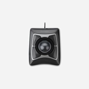 Trackball Kensington Expert Mouse 64325, Filaire USB Type-A, 400 DPI, 4 Boutons, Trackball 55mm, Optique, Scroll Ring, Compatible Windows/macOS/ChromeOS