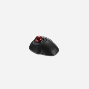 Kensington Orbit Trackball sans fil Noir, Connectivité Bluetooth 3.0 LE/RF 2.4 GHz, 1600 DPI, Molette, 2 Boutons Programmables, Design Ambidextre, Repose-Poignets - Miniature 2