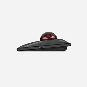 Kensington Trackball SlimBlade Pro K72080WW Bluetooth/USB Noir - Trackball ambidextre sans fil 2.4GHz, boule 55mm, double capteur optique, KensingtonWorks, AES 128-bit, Windows/macOS - Miniature 5
