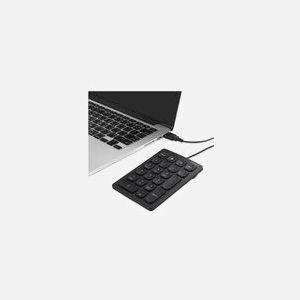 Kensington K79820WW : Clavier numérique USB Noir 21 touches à commutateur ciseaux, compatible PC portable/de bureau, avec calculatrice intégrée et support Windows/macOS. - Miniature 5