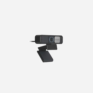 Webcam Kensington W2050 Pro 1080p Auto Focus, champ de vision 93°, double micro omnidirectionnel, zoom numérique 2x, cache confidentialité, USB.