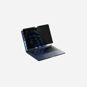 Targus ASM15MBAGL Filtre de confidentialité 15" magnétique sans bords, anti-reflet, lumière bleue, LCD, 343x223x0.5mm, compatible MacBook Air - Miniature 2