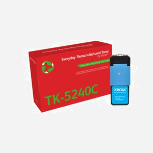 Xerox Everyday™ 006R04808 Toner Cyan Remanufacturé Compatible Kyocera TK-5240C Rendement Standard 3000 Pages pour ECOSYS M5526/P5026 Series