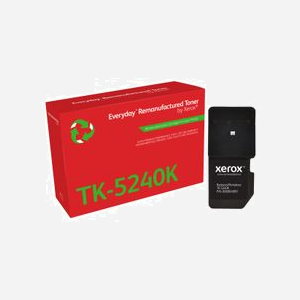 Xerox 006R04809 Toner Noir Remanufacturé Compatible Kyocera TK-5240K, Rendement Standard 4000 pages, ECOSYS M5526/P5026 Series - Miniature 1